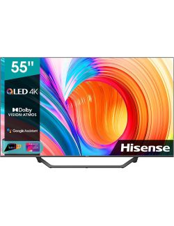 Telewizor Hisense 55A78GQ 55" QLED 4K Quantum Dot Smart TV HDMI 2.1 DVB-T2 - 1
