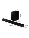 Soundbar Samsung HW-Q64B 340W Czarny 3.1-kanałowy Bluetooth USB - 2
