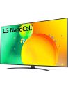 Telewizor LG 75NANO766QA 75" NanoCell 4K UHD HDR10  SmartTV DVB-T2 ThinQ AI