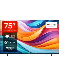 Telewizor TCL 75T7B 75" QLED Pro 4K HDR UHD Smart TV DVB-T2 Game Master 3.0 - 1