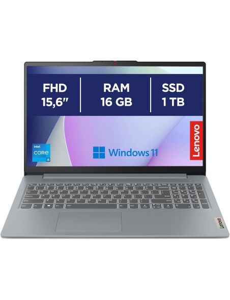 Laptop Lenovo IdeaPad Slim 3 15,6" FHD i5-12450H 16GB/1TB W11H WiFi 6 USB-C - 1 Laptop Lenovo IdeaPad Slim 3 15,6" FHD i5-12450H 16GB/1TB W11H WiFi 6 USB-C - 1