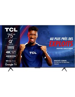 Telewizor TCL 75T8B 75" QLED Pro 144Hz 4K UHD Smart TV Game Master Pro 3.0 - 1