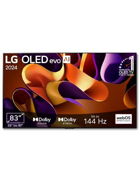 Telewizor LG OLED83G48LW 83" OLED evo AI 120Hz 4K UHD Smart TV DVB-T2 Dolby - 1