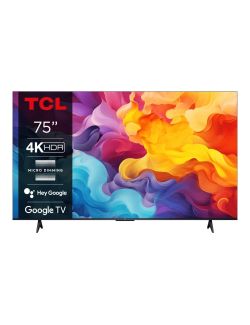 Telewizor TCL 75V6B 75" LED 4K UHD HDR10 HDMI 2.1 DVB-T2 Smart Google TV - 1