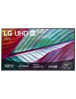 Telewizor LG 55UR75006LK 55" LED 4K UHD HDR10 60Hz Smart TV DVB-T2 AI Sound - 1