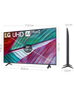 Telewizor LG 50UR78006LK 50" LED 60Hz 4K UHD HDR Dolby SmartTV DVB-T2 Magic - 3
