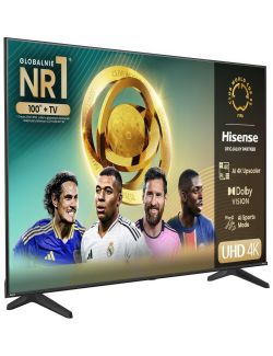 Telewizor HISENSE 55A6N 55" LED 60Hz 4K UHD AI Dolby Smart DVB-T2 HDMI 2.1 - 3