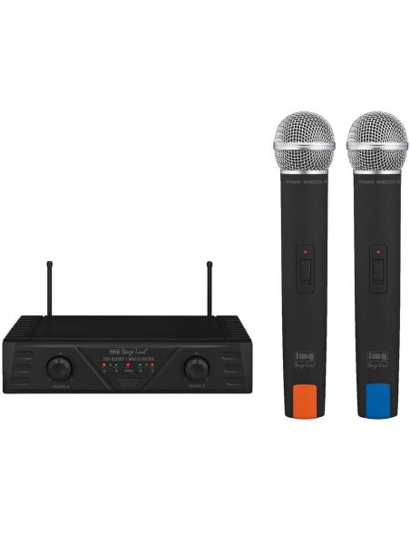 Zestaw Dwóch Mikrofonów Bezprzewodowych IMG STAGELINE TXS-812SET - 1
