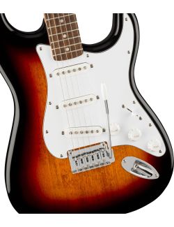 Gitara Elektryczna Fender Squier Affinity Stratocoster LRL WPG 3TS 21 Progi - 4