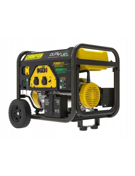 Generator Agregat Prądotwórczy Champion CPG7500E2-DF Dwupaliwowy 7000W AVR - 1
