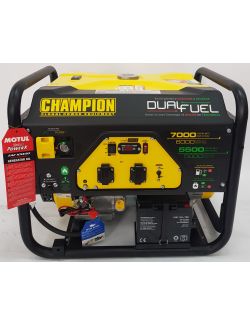 Generator Agregat Prądotwórczy Champion CPG7500E2-DF Dwupaliwowy 7000W AVR - 9