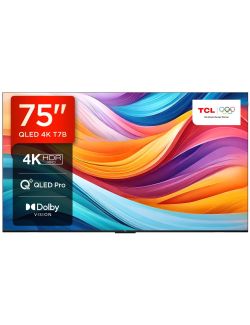 Telewizor TCL 75T7B 75" QLED Pro 4K HDR UHD Smart TV DVB-T2 Game Master 3.0 - 1
