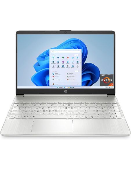 Laptop HP 15s 15,6" FHD Ryzen 7 5825U 8/512GB SSD USB-C W11H Fast Charge - 1
