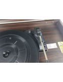 Gramofon 6w1 Victrola Empire VTA-270B Radio FM CD AUX Głośniki 3 Prędkości - 8