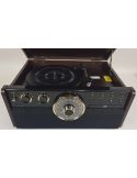 Gramofon 6w1 Victrola Empire VTA-270B Radio FM CD AUX Głośniki 3 Prędkości - 6
