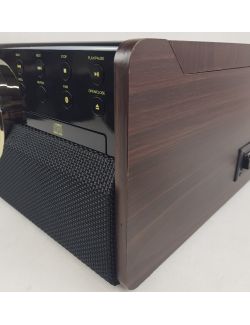 Gramofon 6w1 Victrola Empire VTA-270B Radio FM CD AUX Głośniki 3 Prędkości - 8