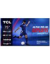 Telewizor TCL 75QM8B 75" QD-Mini LED 4K UHD 144Hz HDMI 2.1 Smart TV DVB-T2 - 1
