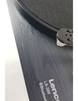 Gramofon Lenco LS-300 Bluetooth Czarny Paskowy Automatyczny Przedwzmacniacz - 13