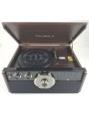 Gramofon 6w1 Victrola Empire VTA-270B Radio FM CD AUX Głośniki - 2