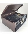 Gramofon 6w1 Victrola Empire VTA-270B Radio FM CD AUX Głośniki - 3