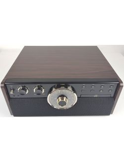 Gramofon 6w1 Victrola Empire VTA-270B Radio FM CD AUX Głośniki - 5