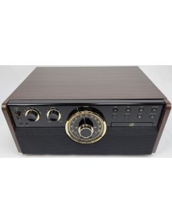 Gramofon 6w1 Victrola Empire VTA-270B Radio FM CD AUX Głośniki RETRO - 2