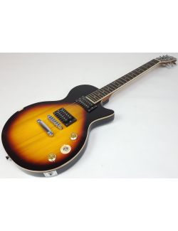 Gitara Elektryczna Donner DL-124S Sunburst H-H 6 Strun 6.35mm Jack Futerał - 2