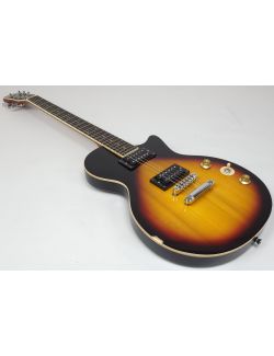 Gitara Elektryczna Donner DL-124S Sunburst H-H 6 Strun 6.35mm Jack Futerał - 3