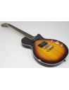 Gitara Elektryczna Donner DL-124S Sunburst H-H 6 Strun 6.35mm Jack Futerał - 3