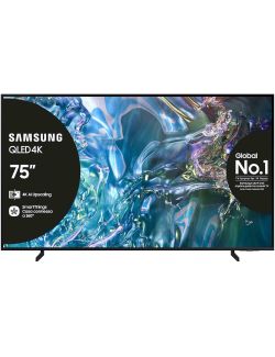 Telewizor Samsung QE75Q60D 75" QLED 4K UHD Smart TV DVB-T2 OTS Lite ALLM - 1