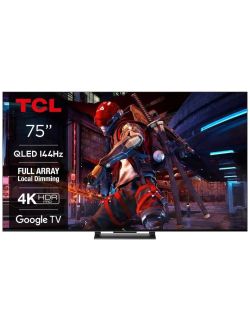 Telewizor TCL 75QLED870 75" QLED 144Hz 4K UHD Smart DVB-T2 Game Master 2.0 - 1
