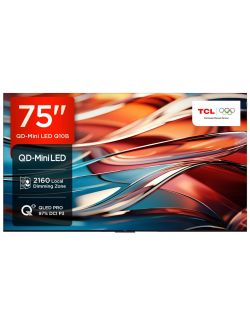 Telewizor TCL 75Q10B 75" QD-Mini LED 144Hz 4K UHD Smart DVB-T2 Game Master - 1