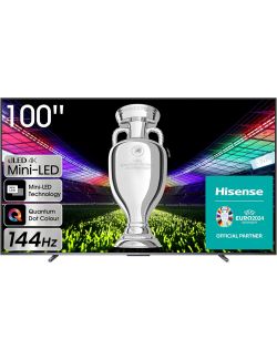 Telewizor Hisense 100U7KQ 100" MiniLED 4K UHD 144Hz SmartTV DVB-T2 HDMI 2.1 - 1