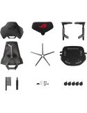 Fotel Gamingowy ASUS ROG Destrier Ergo Czarny Regulowany Podłokietniki 360 - 6