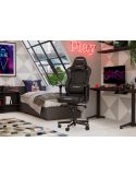 Fotel Gamingowy Dxracer Gladiator G001 Regulowany Sztuczna Skóra Poduszki - 5