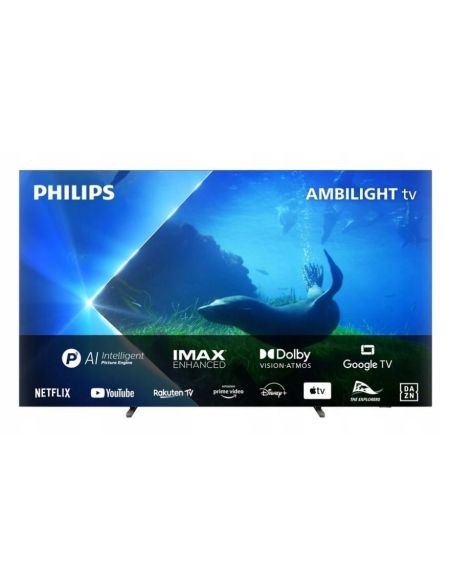 Telewizor PHILIPS 77OLED808/12 77" OLED 4K UHD 120 Hz HDR HDMI 2.1 Smart TV - 1