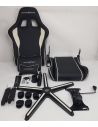 Fotel Gamingowy DXRacer P08 Obrotowy Regulowany Wygodny Sztuczna Skóra - 2