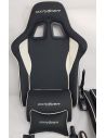 Fotel Gamingowy DXRacer P08 Obrotowy Regulowany Wygodny Sztuczna Skóra - 3