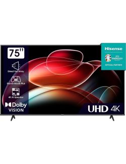 Telewizor Hisense 75E6KT 75" LED 4K UHD 60Hz HDR Dolby HDMI Smart TV DVB-T2 - 1