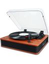 Gramofon Hi-Fi Vosterio B-660 Bluetooth Radio FM USB LED Głośniki Stereo 
