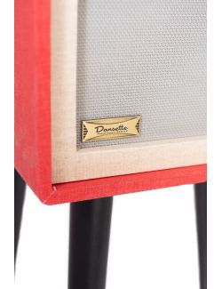 Gramofon Przenośny Crosley Bermuda CR6233D Red Vintage Bluetooth Stereo - 6