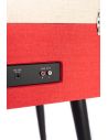 Gramofon Przenośny Crosley Bermuda CR6233D Red Vintage Bluetooth Stereo - 7