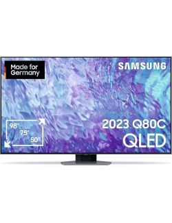 Telewizor Samsung GQ75Q80CATXZG 75" QLED 4K UHD 100Hz HDR10+ SmartTV DVB-T2 - 1