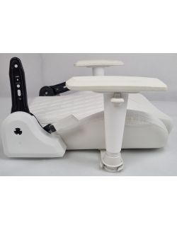 Fotel Gamingowy Deltaco WCH90 RGB Biały Skóra Ekologiczna Regulowany - 5