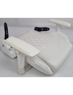 Fotel Gamingowy Deltaco WCH90 RGB Biały Skóra Ekologiczna Regulowany - 9