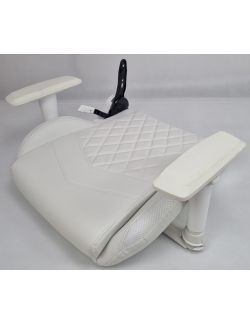 Fotel Gamingowy Deltaco WCH90 RGB Biały Skóra Ekologiczna Regulowany - 10