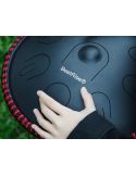 Bęben Językowy Handpan BeatRise Drum D Minor 9 Dźwięków 14" ZESTAW - 3