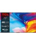 Telewizor TCL 75P639 75" LED 4K UHD HDR Smart Google TV DVB-T2 Dolby Audio - 1