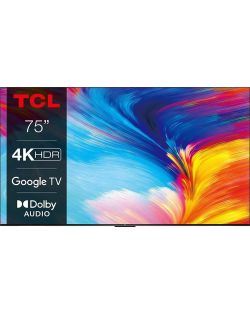 Telewizor TCL 75P639 75" LED 4K UHD HDR Smart Google TV DVB-T2 Dolby Audio - 1