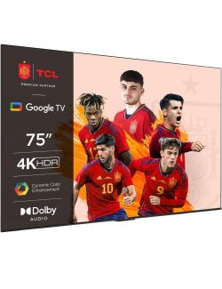Telewizor TCL 75P639 75" LED 4K UHD HDR Smart Google TV DVB-T2 Dolby Audio - 2